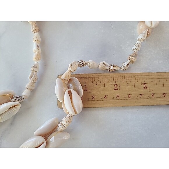 Vintage Shell Beaded Necklace - Picture 10 of 10